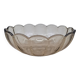 Amber salad bowl, Manage glass