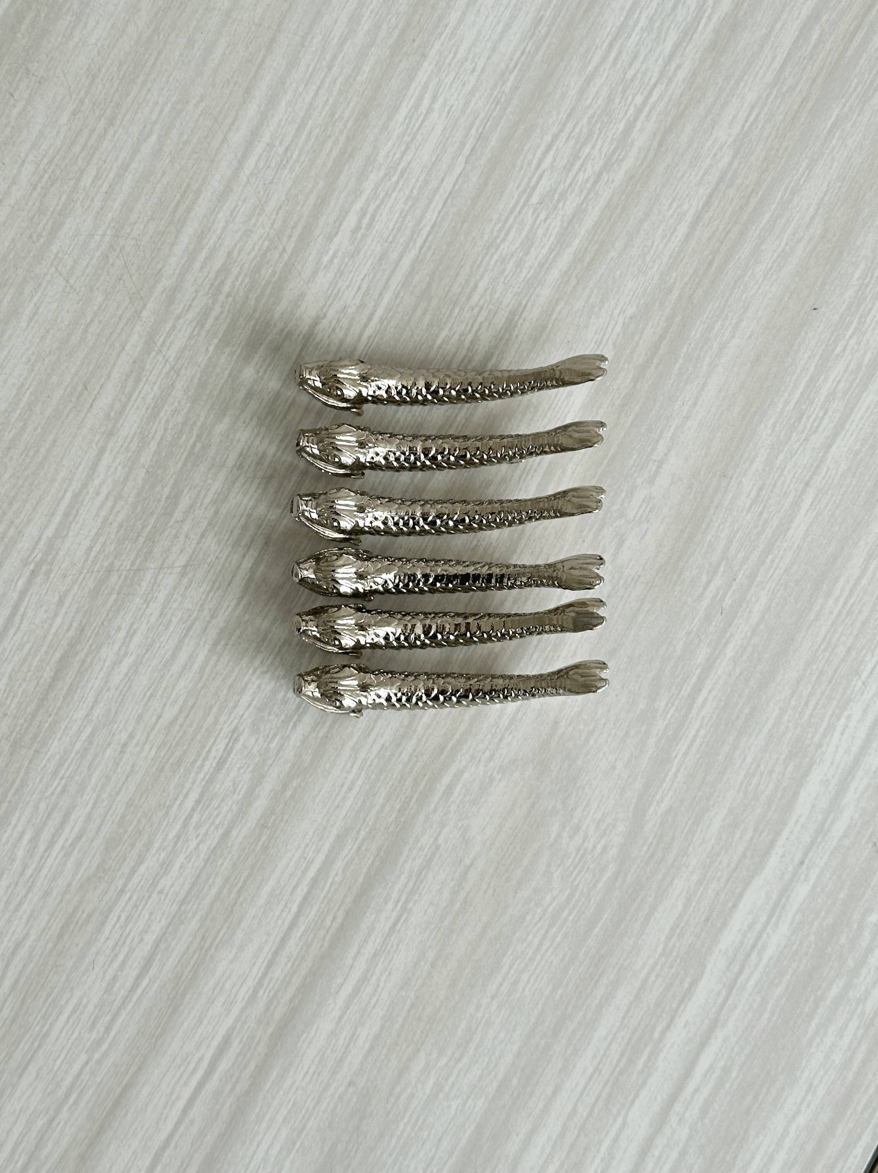 Set of 6 knife rests