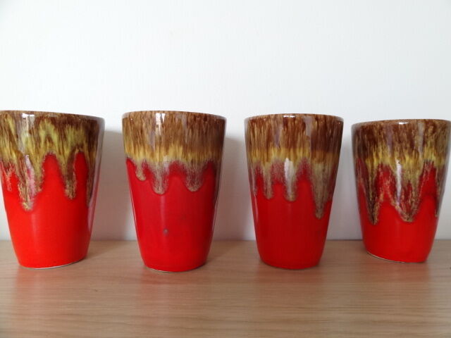 VALLAURIS CERAMIC GLASSES