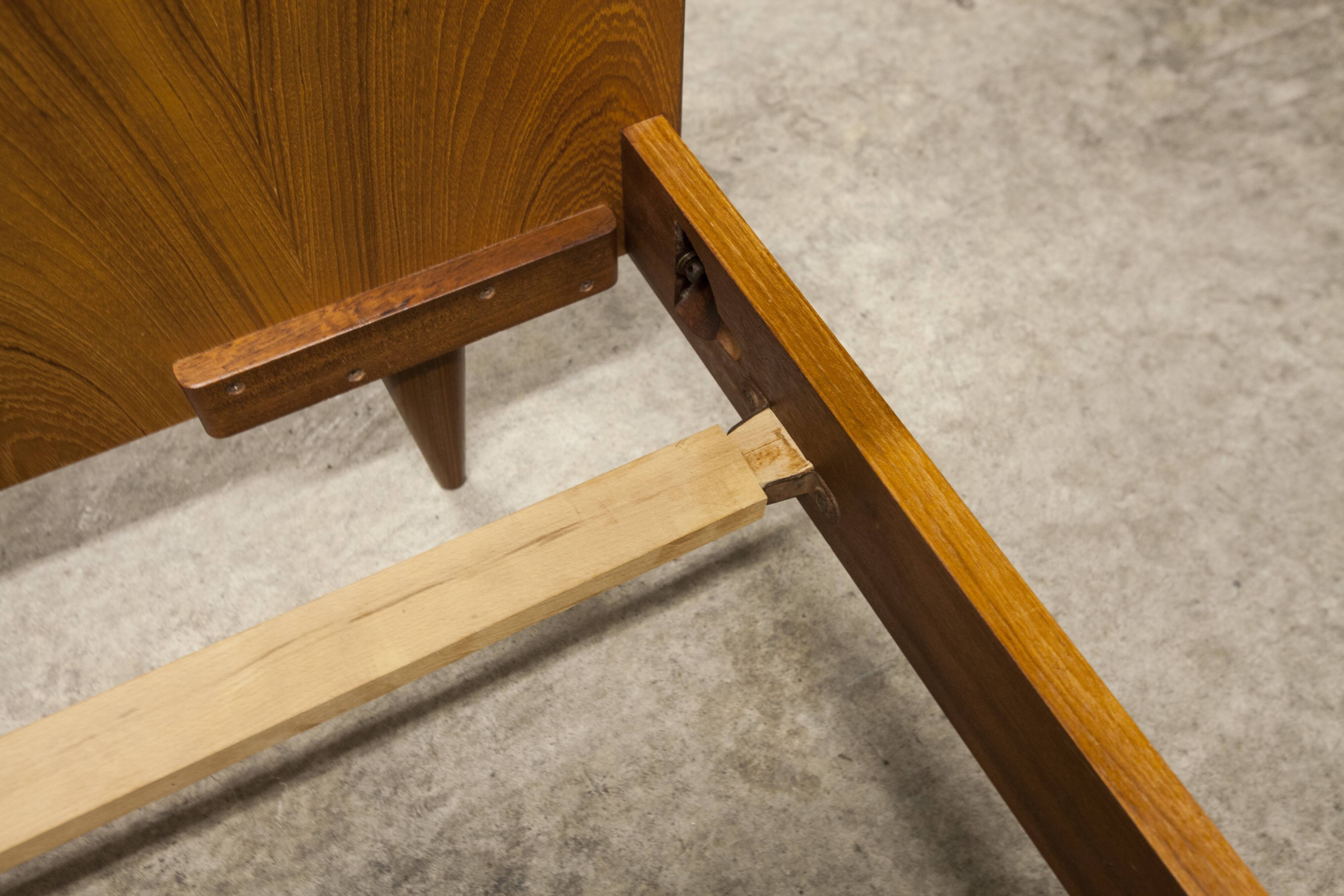 Scandinavian bed 1960 teak