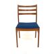 Set de 4 chaises scandinave en teck, Valdemarksvik, Suède, 1960