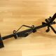 High handmade wrought iron candle holder for larger candles - vintage