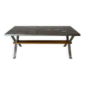 table basse vintage années