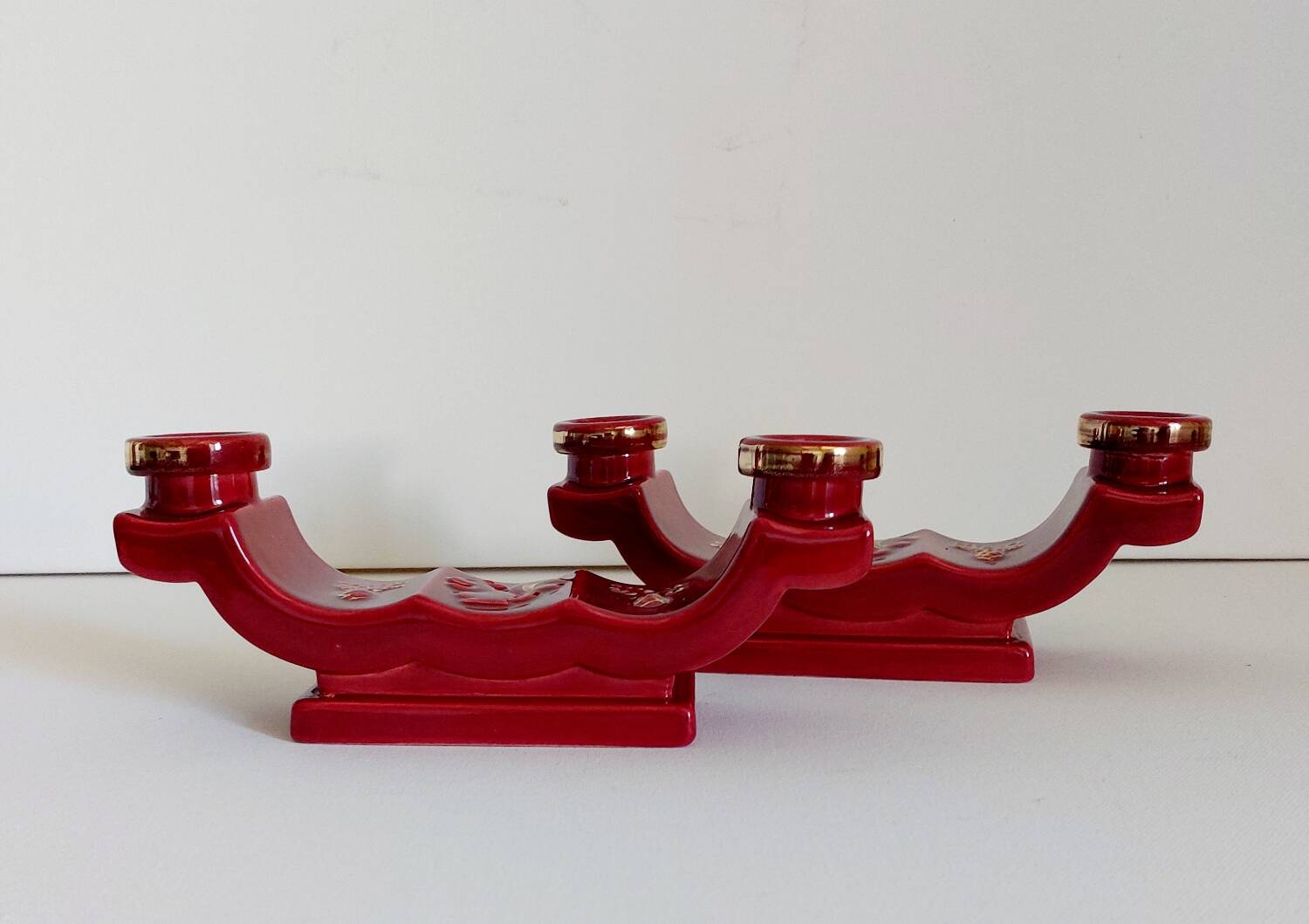 Pair of vintage candlesticks