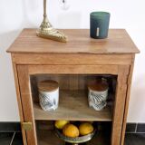 Oak display case from the early 20th century