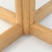 4x Vintage round dining table by Bruno Rey for Kusch and Co from the 1970s