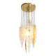 Vintage bicolour Murano glass ceiling lamp by Carlo Nason for Mazzega, 1970s