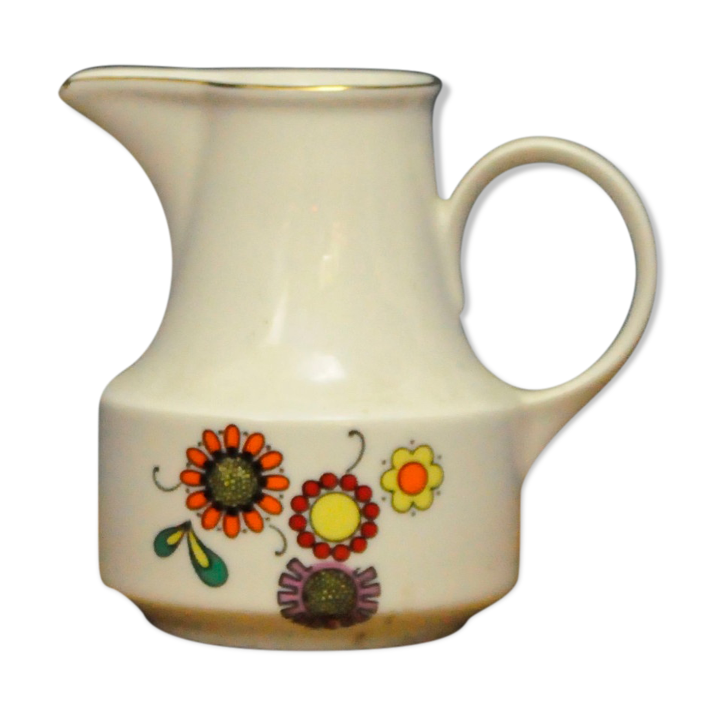 Milk pot Signed Porzellanfabrik Henneberg