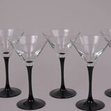 Martini glasses x6