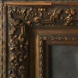 Table XIX - Family Portrait "Elegant in White Dress" - Frame