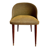 Chaise cocktail tissu bouclette