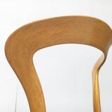 Stackable chairs and table German Lotus by Hartmut Lohmeyer for Kusch+Co, set of 3.