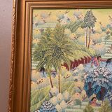 Grande huile sur toile