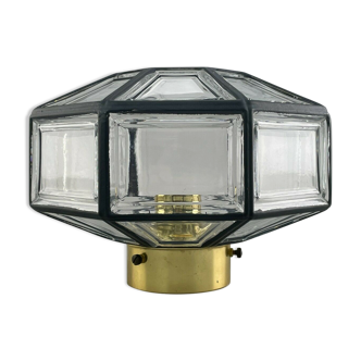 60s 70s lamp light ceiling lamp Limburg glass space age design 60s 70s
