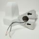 Wall lamp Art Deco opaline porcelain years 20-30