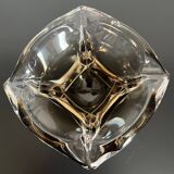 Thick glass ashtray from the 80s