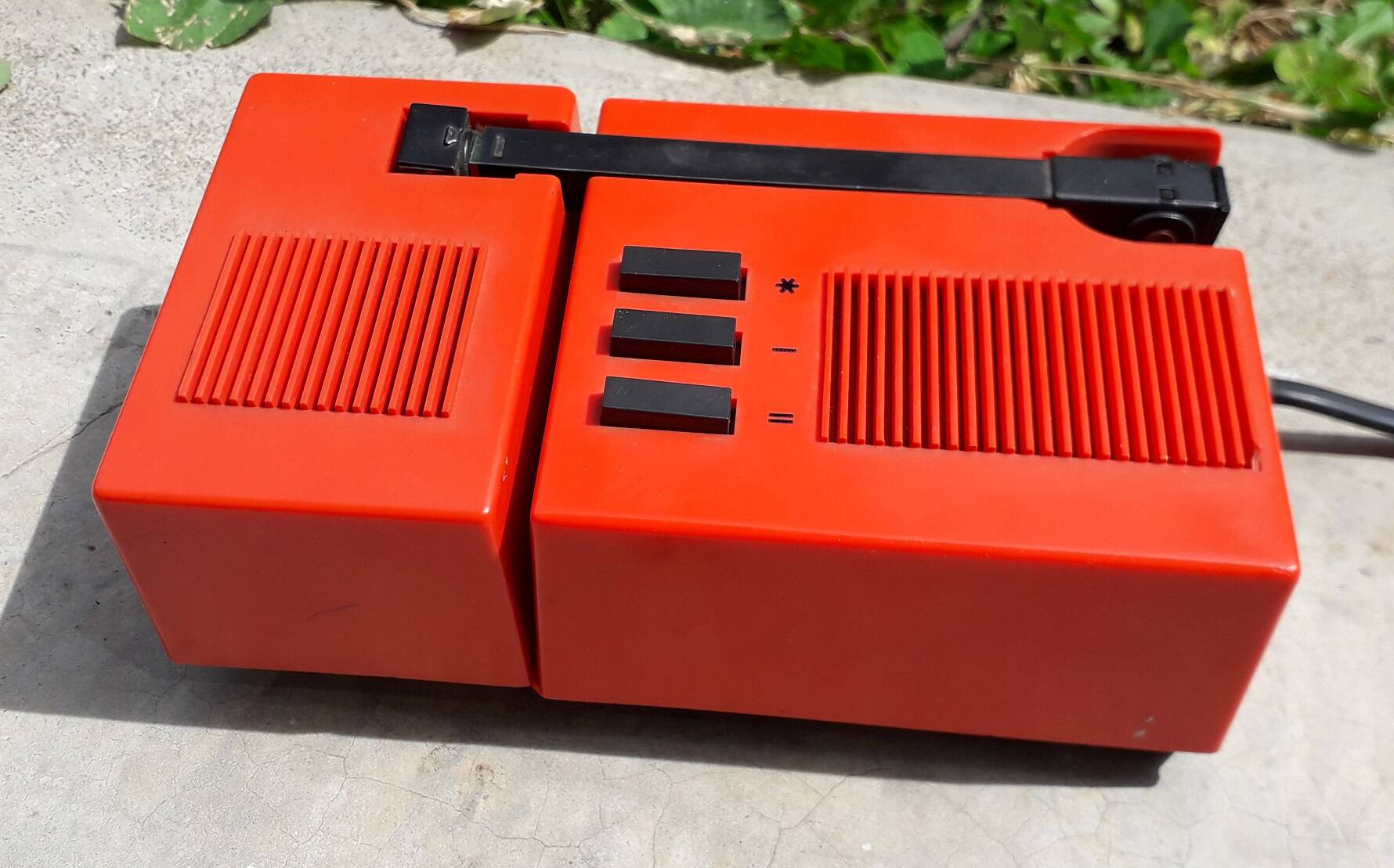Lampe ou applique télescopique rouge