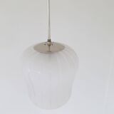 Art Deco Modern Suspension Swedish Böhlmakrs Harald Notini Sweden 1940s