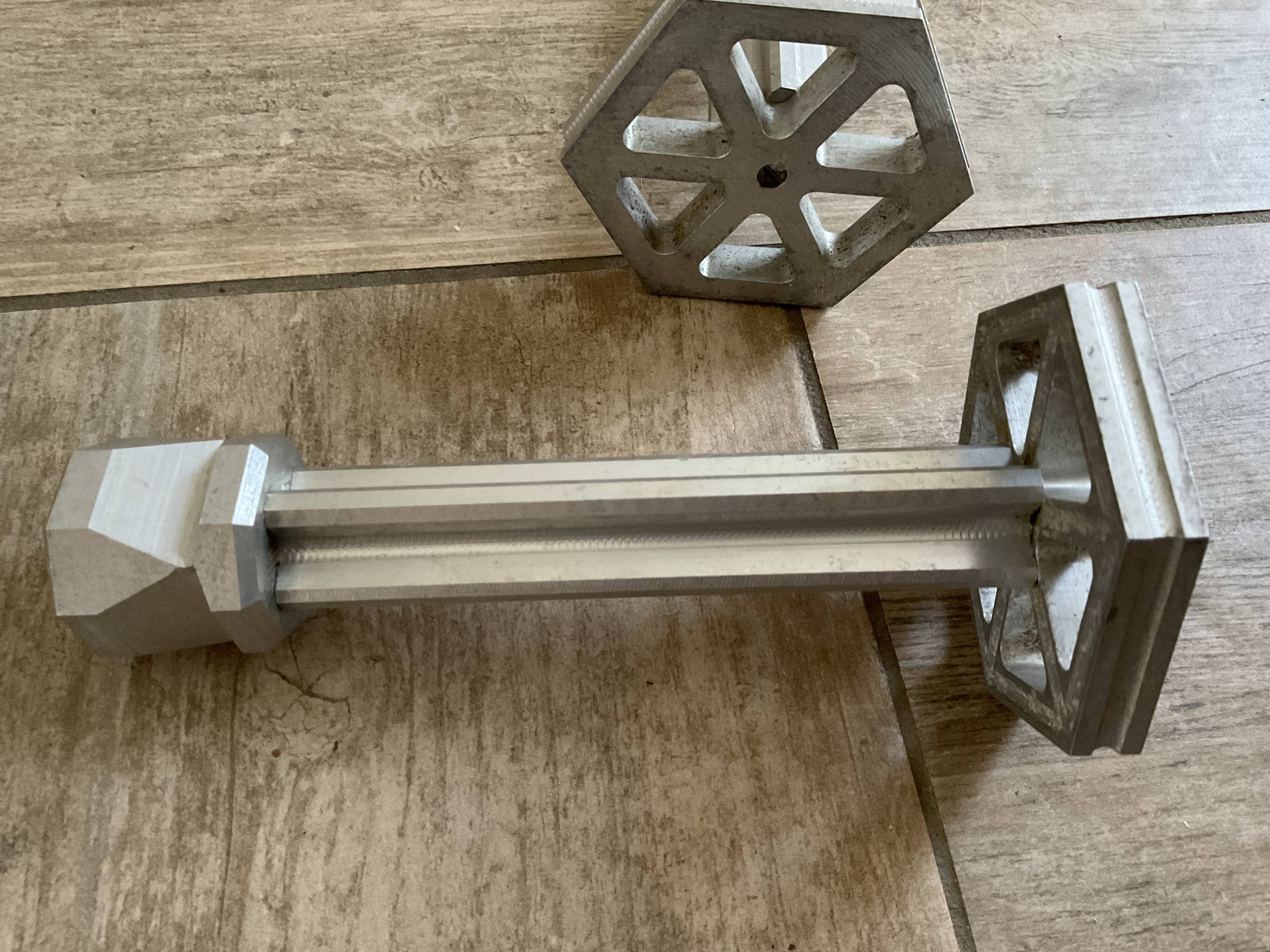 Pair candle holders