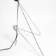 Original 1960s metal chrome floor lamp by Josef Hurka for Napako Czech
