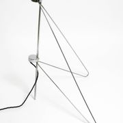 Original 1960s metal chrome floor lamp by Josef Hurka for Napako Czech