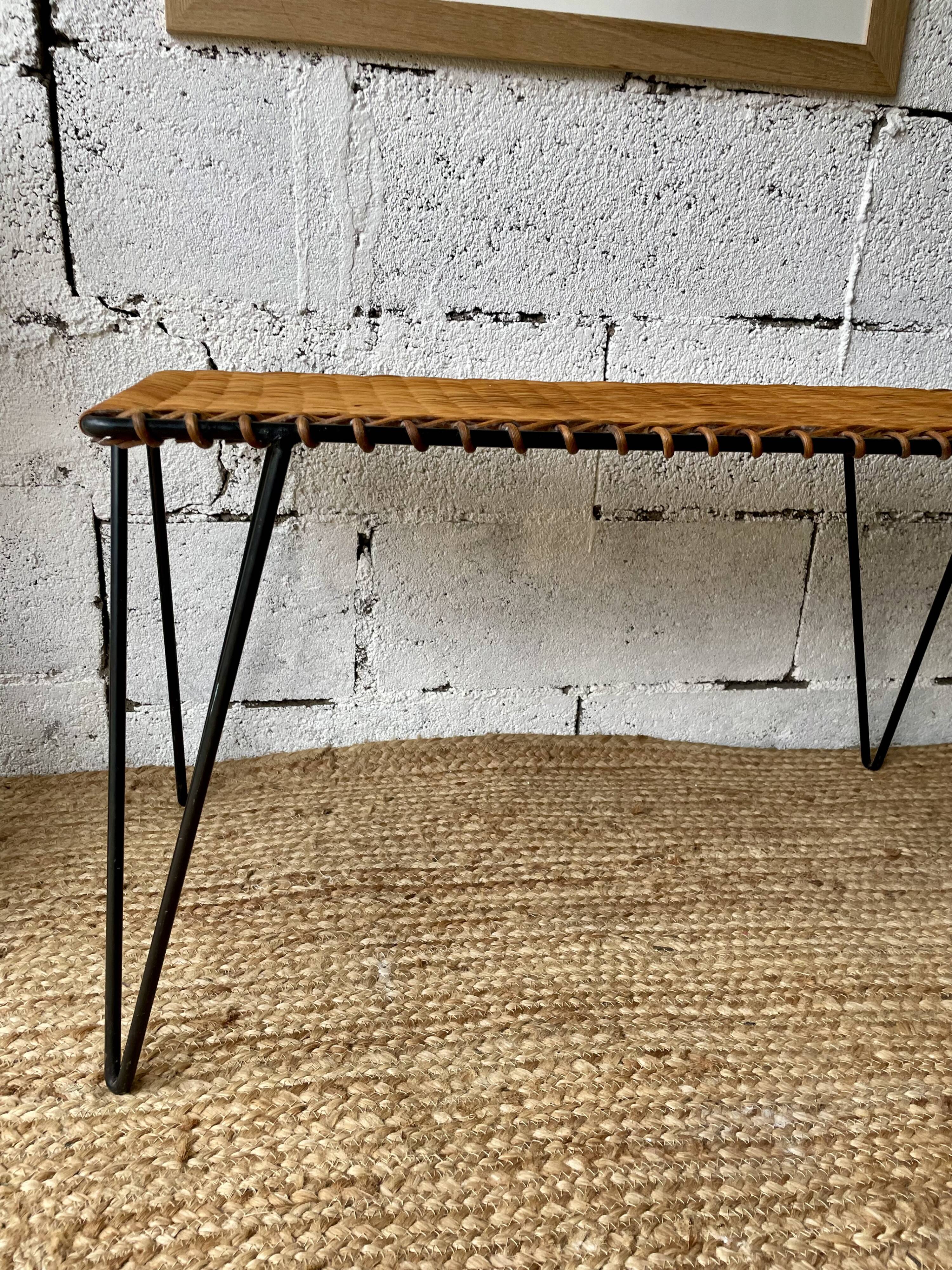 Raoul Guys rattan coffee table