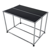 Black console by Fritz Haller & Paul Schärer for USM Haller, 1980