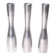 Vintage aluminum candlesticks