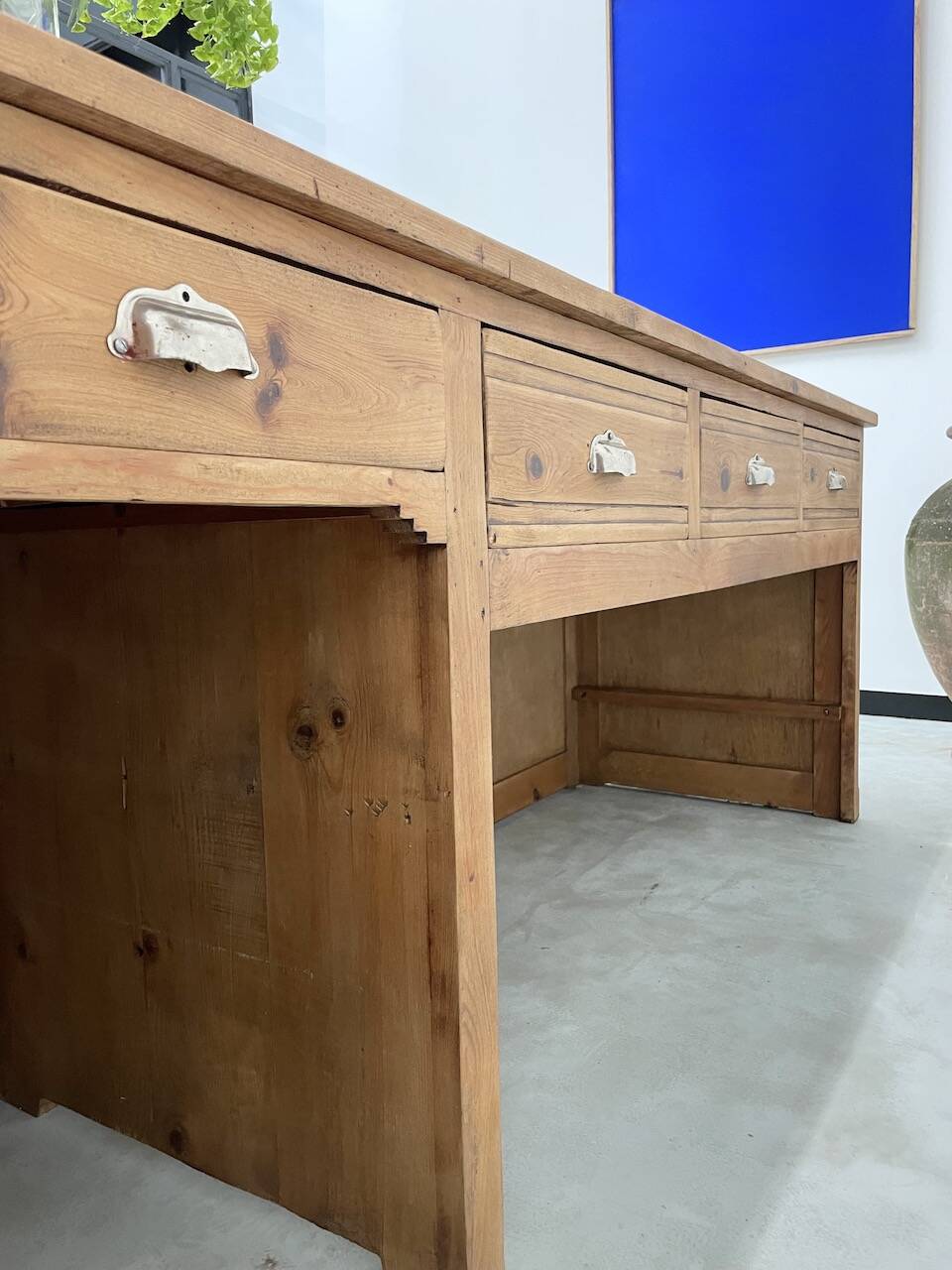 2m central island pine counter