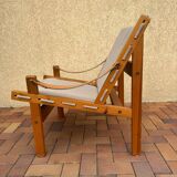 Chaise safari vintage "Hunter" par Torbjørn Afdal, 1960, Norvège