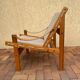 Chaise safari vintage "Hunter" par Torbjørn Afdal, 1960, Norvège