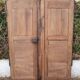 Pair of old doors from the 18th century