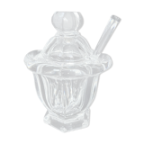 Baccarat crystal mustard