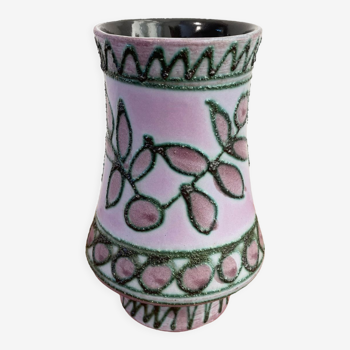 Strehla Keramik vase model 1231 1960s