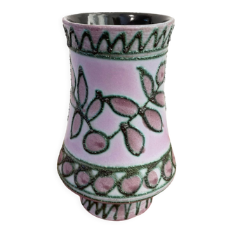 Vase Strehla Keramik modèle 1231 années 1960