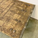 Vintage industrial coffee table
