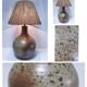 XL pyrite sandstone lamp base H. 34 cm