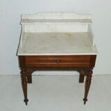 Table de toilette coiffeuse Louis Philippe