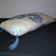 Jane Churchill linen and velvet cushion 50x50