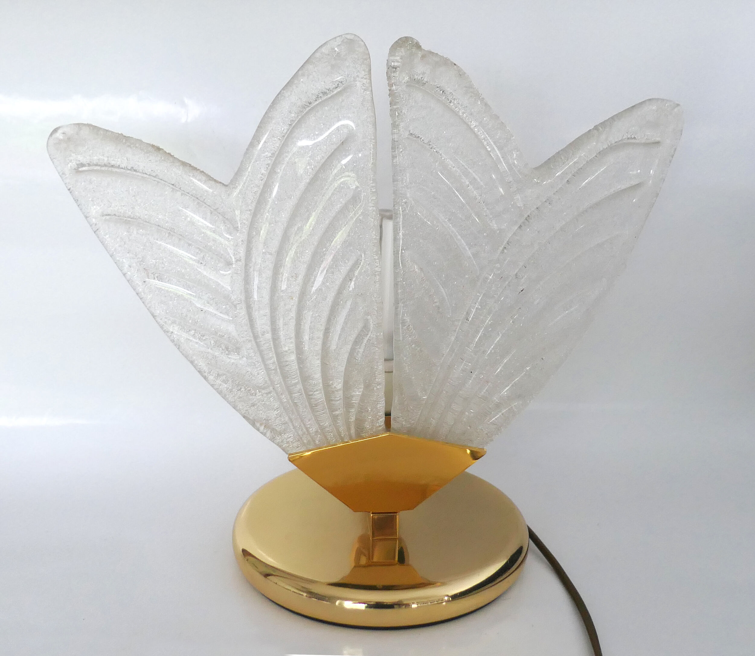 Lamp Sorrento Italy Murano Hollywood Regency 1980