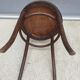 Bistro chair pyroengraved motif 1900 Art Nouveau