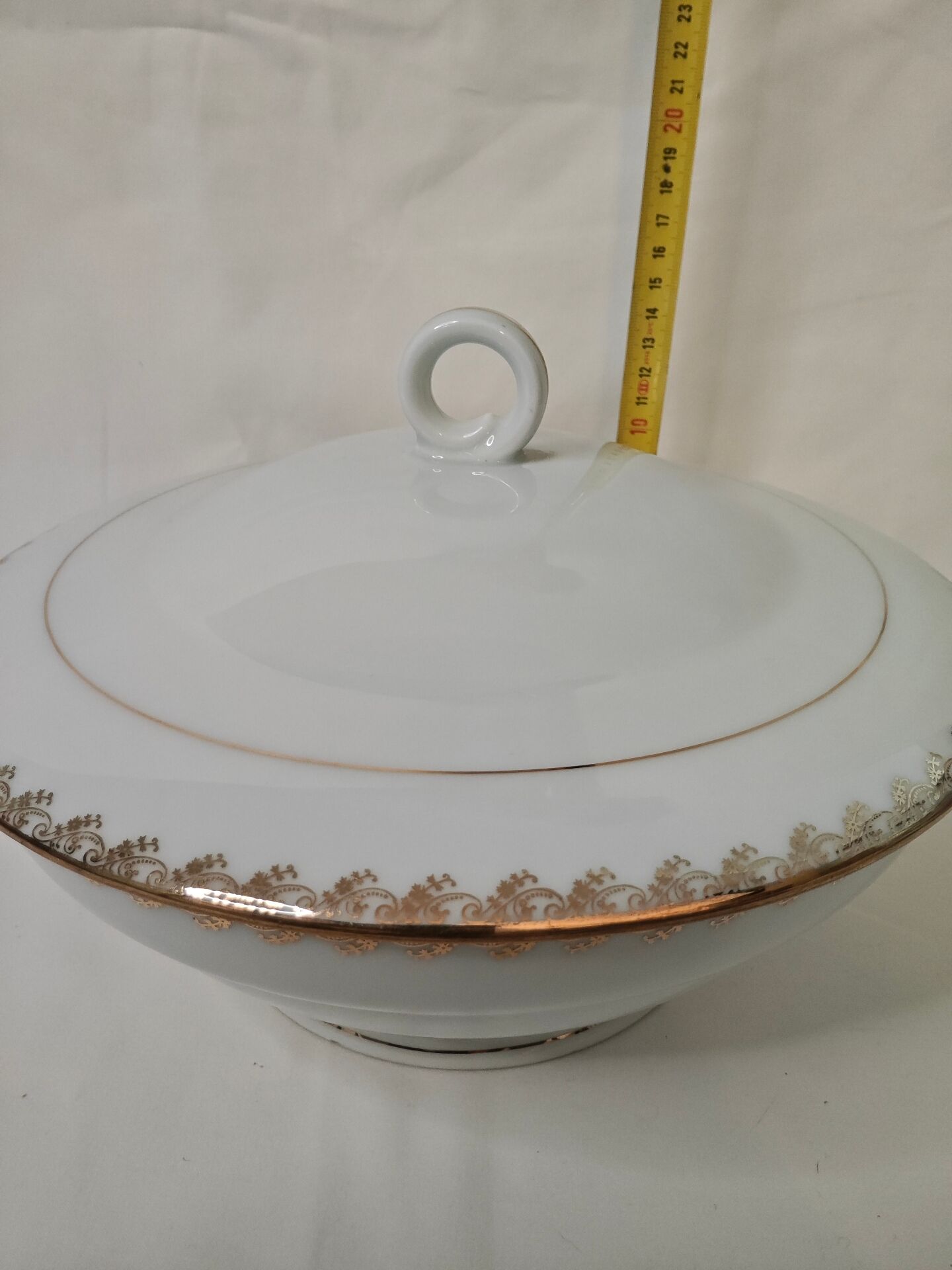 Limoges porcelain soup tureen
