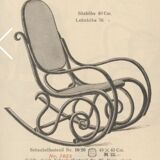 Rocking chair J&J Kohn