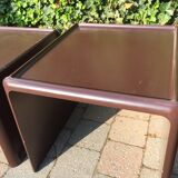 3 tables gigognes de Peter Ghyczy pour Horn Collection 1970