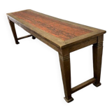 XL Vintage Wooden Dining/Console Table