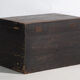 Antique chest painted in pine wood – China, around 1900