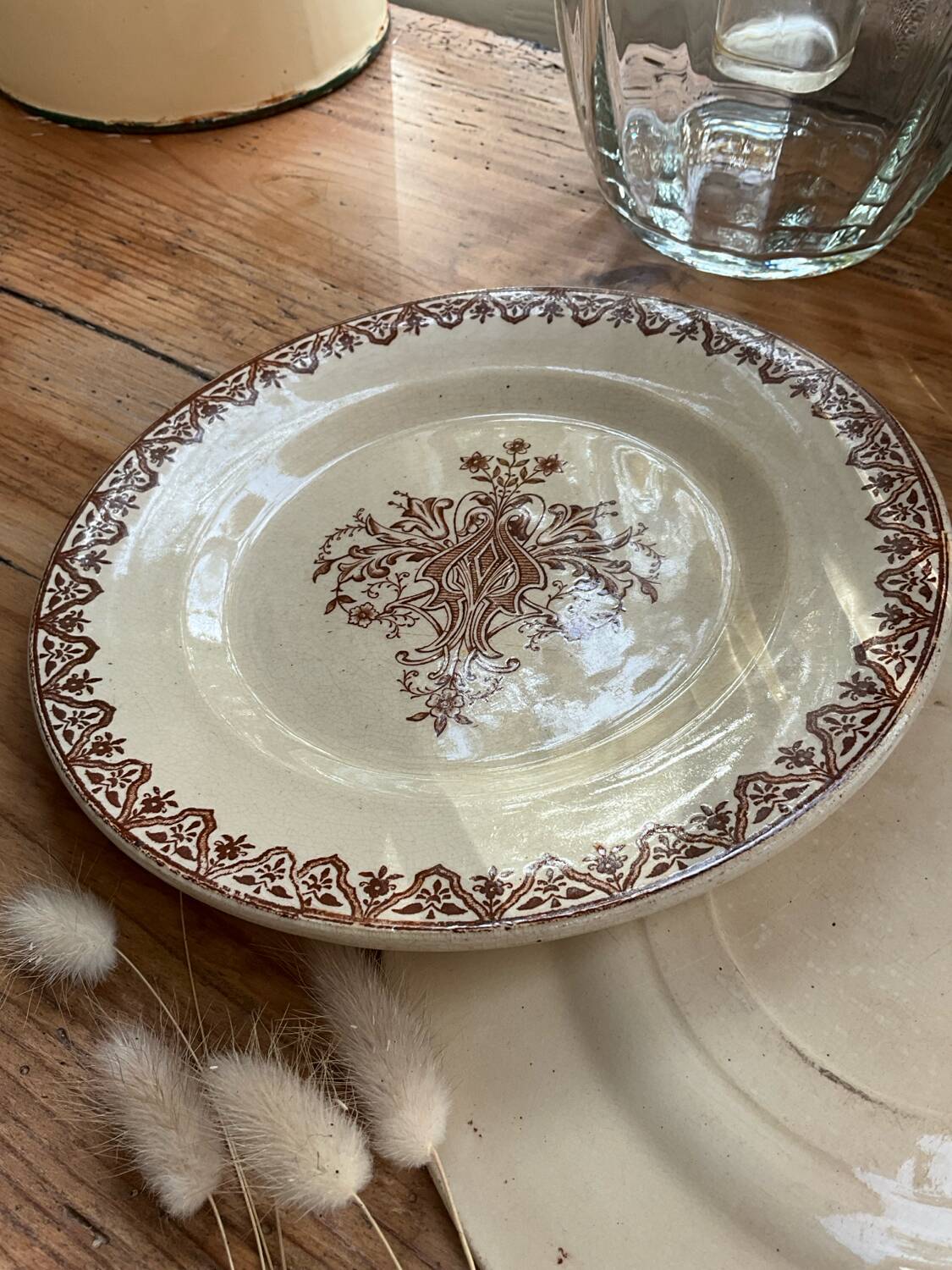 2 small plates 🍂 iron earth