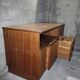 Meuble vinyles et enceintes 1960 scandinave teck