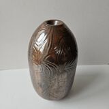 Ceramic vase Signed monogram IN (Signature to be identified)