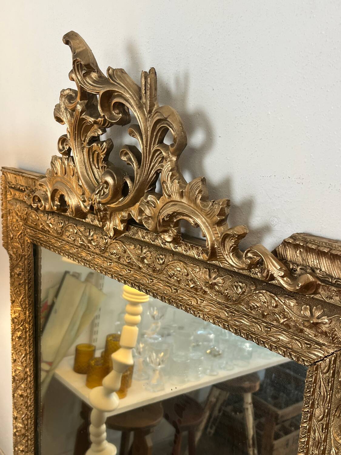 Miroir rocaille